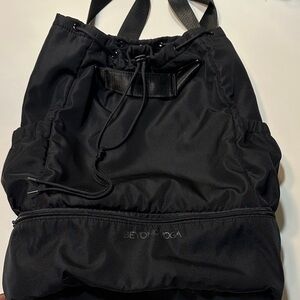 Beyond Yoga Classic Black Backpack